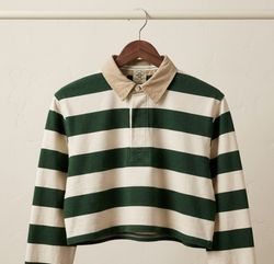 Upcycle Rugby Crop Top (Dv-10-38)
