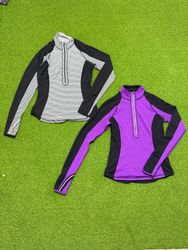 Yv1069 Lululemon half-zip 7P
