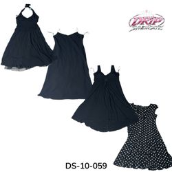 Y2K Dreamy Poly Maxi Dress For Trendsetters (DS-10..