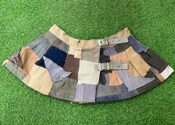 Upcycled Carhartt Patchwork Mini Skirts