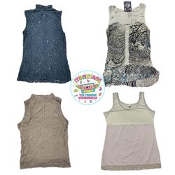 Y2K Vintage Lace & Printed Tops – 9pcs Wholesale |..
