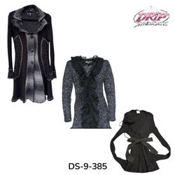 Y2k Chic Open Front Sweater For Layered Look (DS-9..
