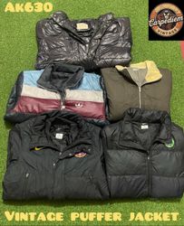 Vintage puffer jacket ak630