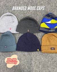 🔴 Branded Wool Caps - (14/10)