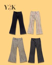 Y2K Retro Flared Pants Collection (Yv-845)