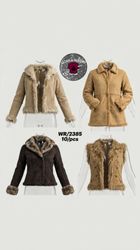 Y2K-style faux fur and shearling / afghan jackets ..