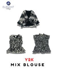 Y2K Mix Blouse - EVM2109