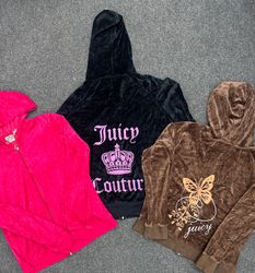 Ladies Vintage Velour Hoodies
