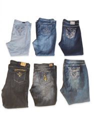 Oversize bootcut jeans 40 to 50inch waist