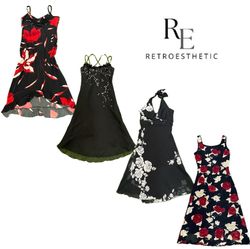Y2K Nature Vibe Girl Maxi Dress RE-3609