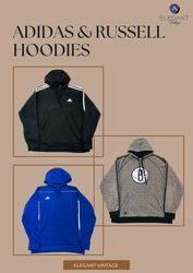 Adidas & Russell Sweatshirts à capuche - EVM1033