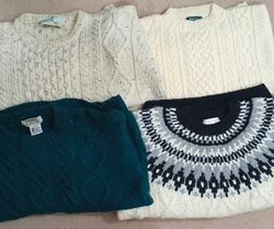 Maglione di lana da pescatore