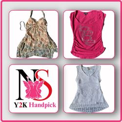 Y2k Bebe Printed Tops/blouses.