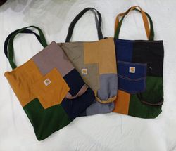 CR10297 Upcycled Carhartt Bags