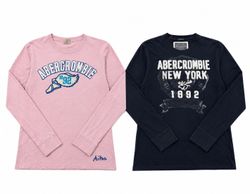Hollister and Abercrombie & fitch full sleeve tee ..
