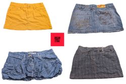 MICRO MINI SKIRTS BRAND'S INCLUDED OXYGEN,R.F JEAN..