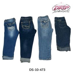 Denim Capri Pants Lot (DS-10-473)