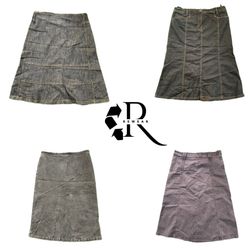 Y2K Unique Girl Denim Midi Skirt RW-2506