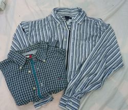 CR11698 Upcycled Tommy Hilfiger and Nautica Crop T..
