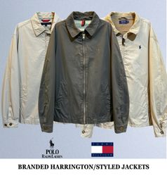 Premium Harrington Style Jackets including Tommy H..