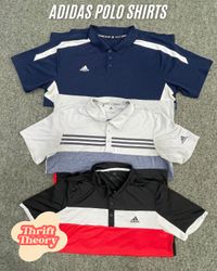 🔴 Adidas Polo Shirts - (24/09)