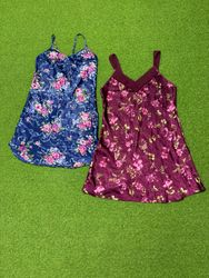 Yv150 Printed Slip Dress 13P