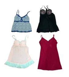 Y2K Silk Cami Nighties 10 pcs At 1449