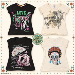 Y2K Retro Pop Baby Tees Mix :10pcs B42