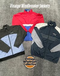 🔴 Jaquetas Vintage Windbreaker - (22/09)