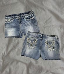 Upcycled Y2K Denim Shorts