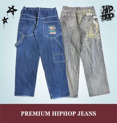 Branded HipHop Jeans including Phat Farm, MFG, & B..