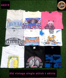 Old Vintage Single Stitch T-Shirts — Very Good Sto..