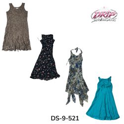 Robe Mini en Poly Tendance Y2K pour Filles (DS-9-5..