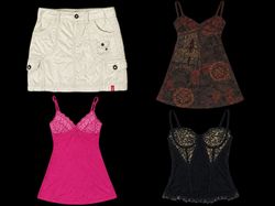 Y2K camisole mixed and tops