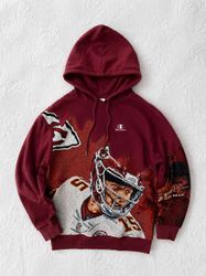 Upcycled Branded Tapestry Hoodies