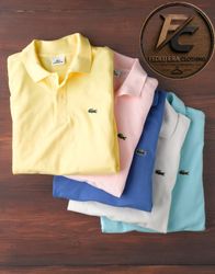 Premium Lacoste Style Men's Polo T-Shirt