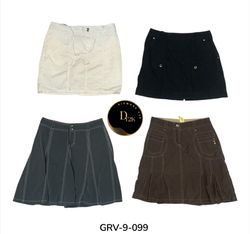 Women’s Y2K Midi Skirt – Premium Vintage Style (GR..