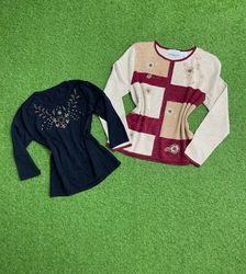Bestickte Pullover id (865)