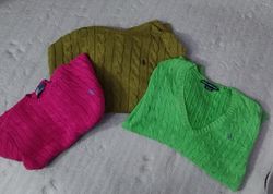 Ralph Lauren cable knit sweaters 10pc