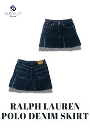 Upcycled Polo Ralph Lauren Denim Skirts - EVR0303