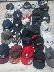 Y2K vintage mix brand bundle cap,s