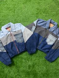 Upcycle Levi's cropped jacket