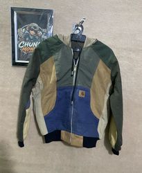 Upcycled Carhartt hooded jacket 🐒