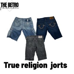 True Religion Shorts & Jorts.     #302