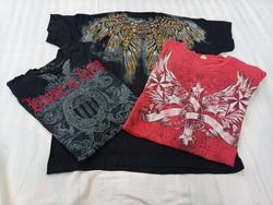 CR12223 Vintage Skull T-Shirts