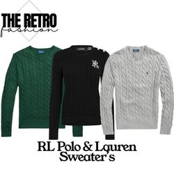 RL polo & Lauren Sweater’s.     #401