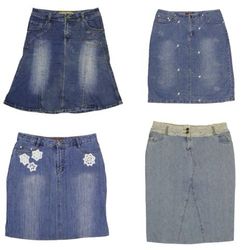Y2K Denim Revival Skirts