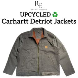 Upcycled Carhartt Vintage Detroit Jackets