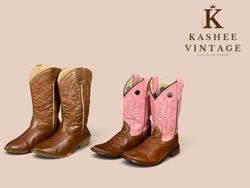 vintage western boots