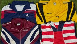 Adidas track jacket vintage
